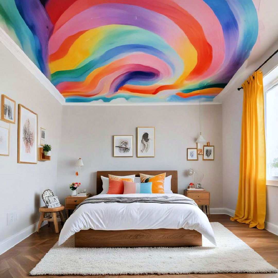 rainbow ceiling