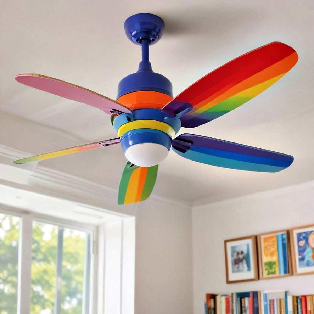rainbow ceiling fan