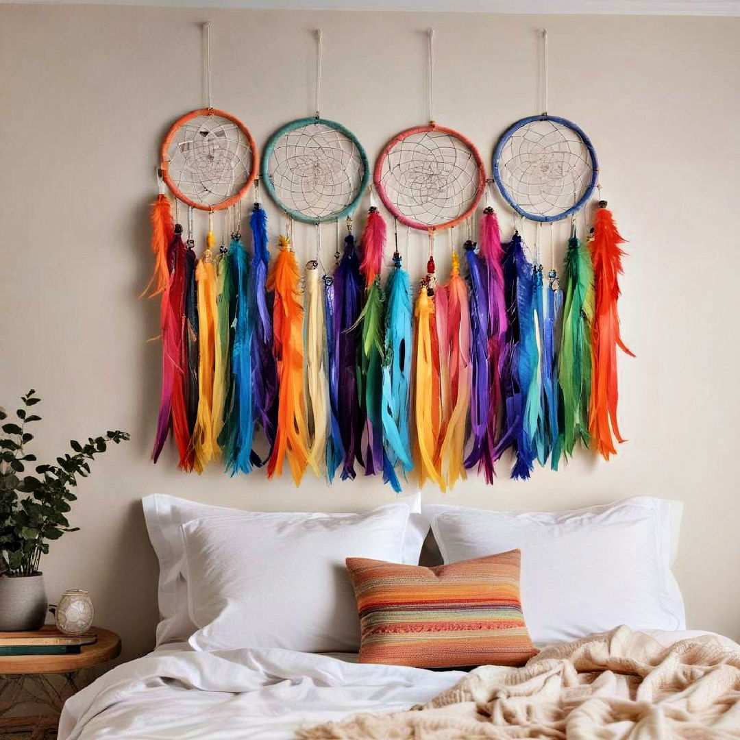 rainbow dreamcatcher