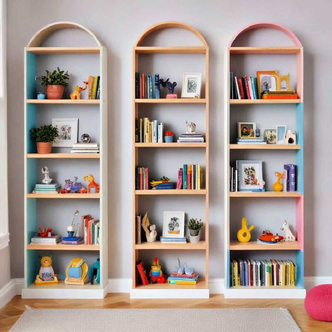 rainbow shelving