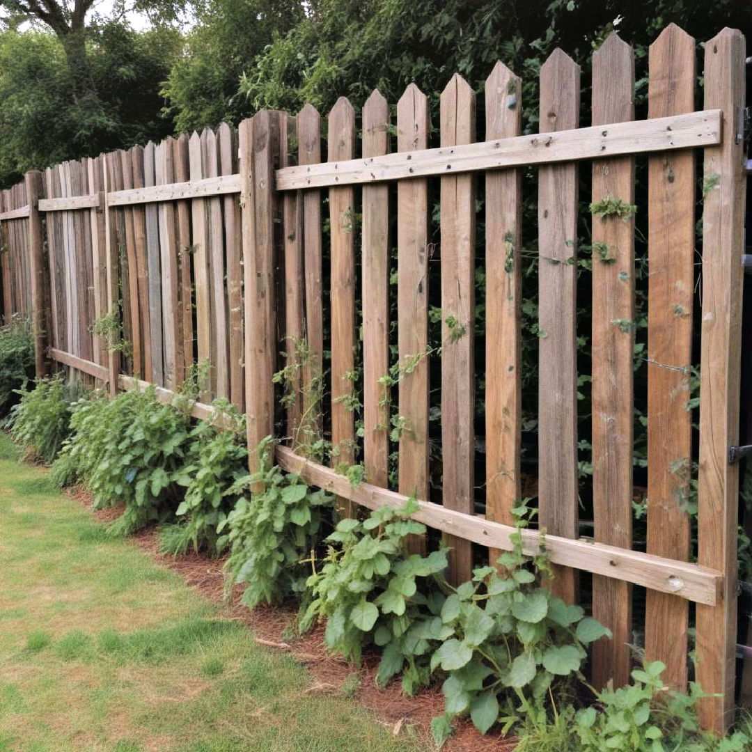 recycled material fences