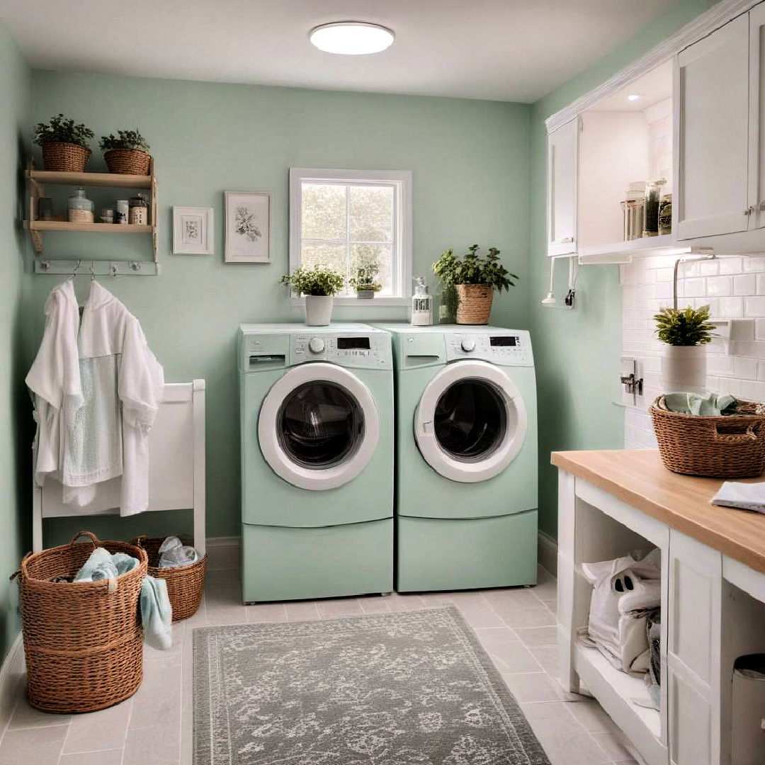 refreshing mint green