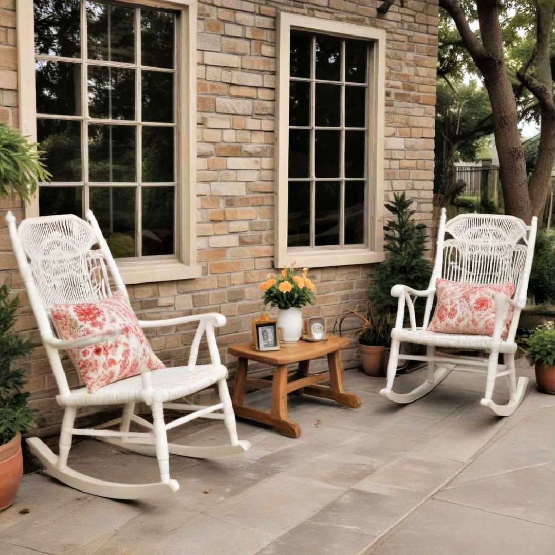 rocking chairs