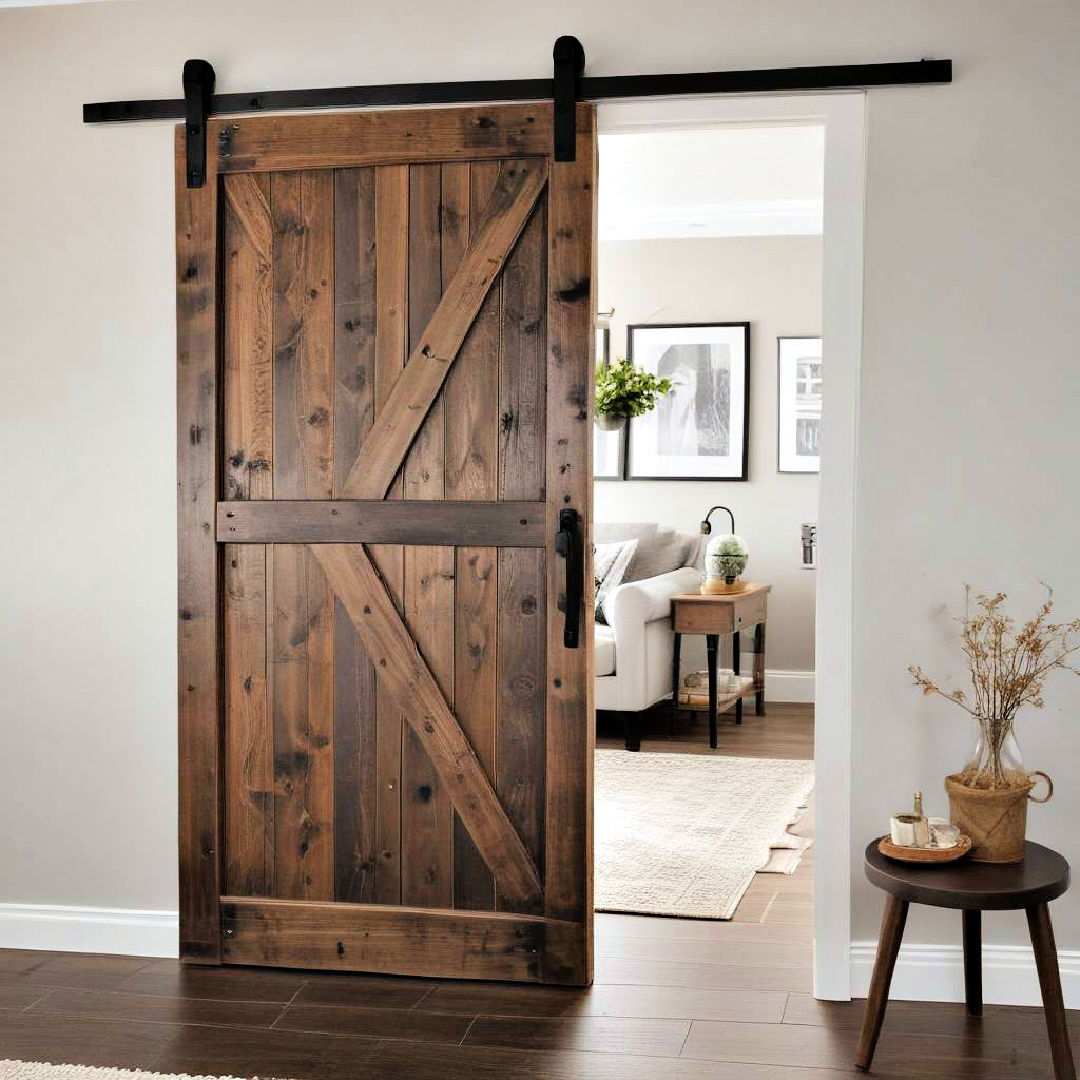 rustic barn door