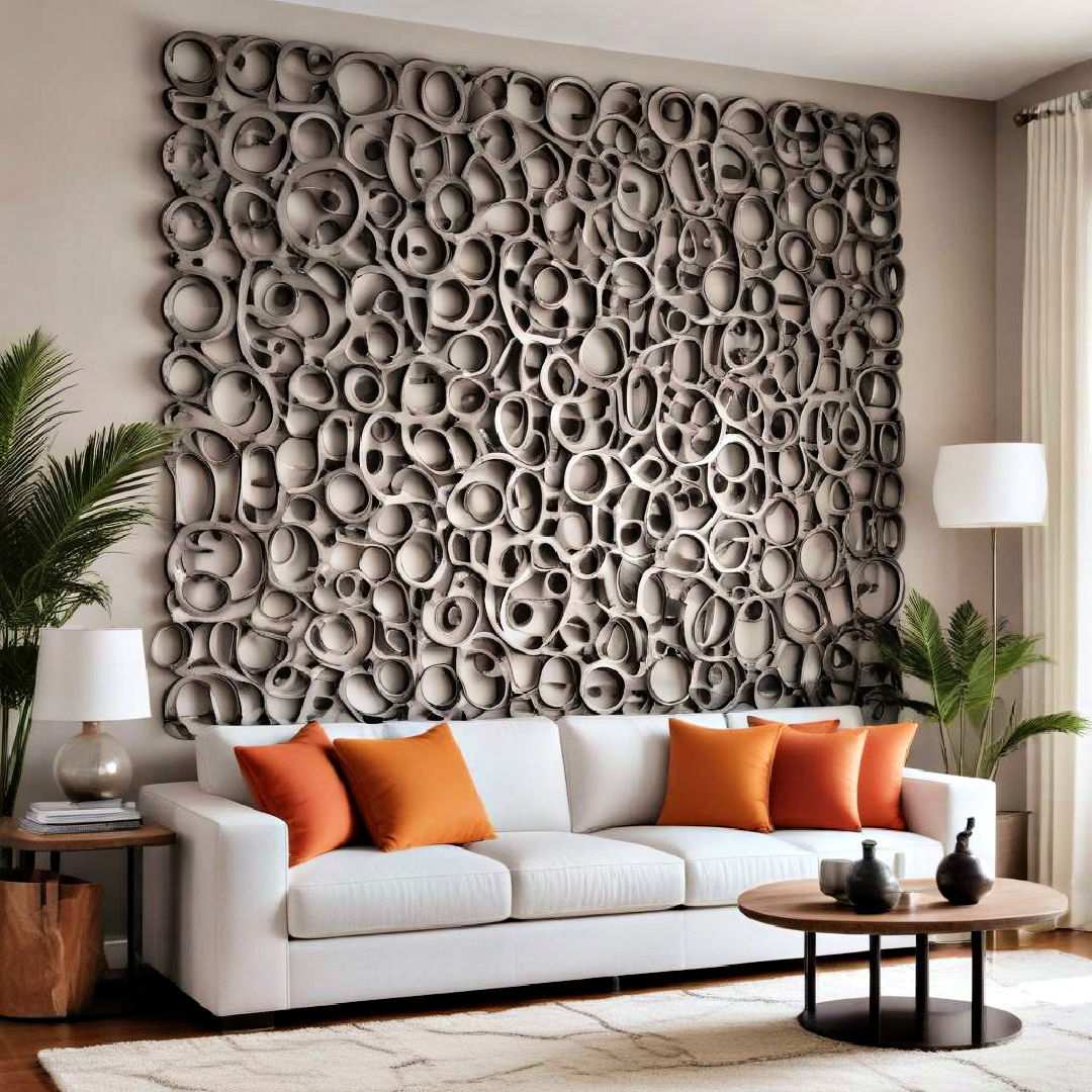 sculptural wall art