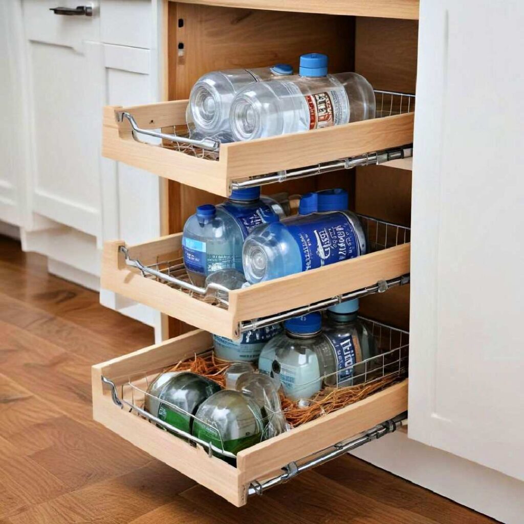 15 Water Bottle Storage Ideas To Organize Your Kitchen — PlantWorksNYC
