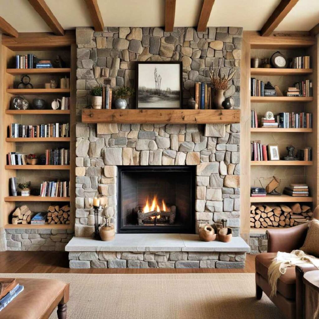 20 Rustic Fireplace Ideas To Inspire You — PlantWorksNYC