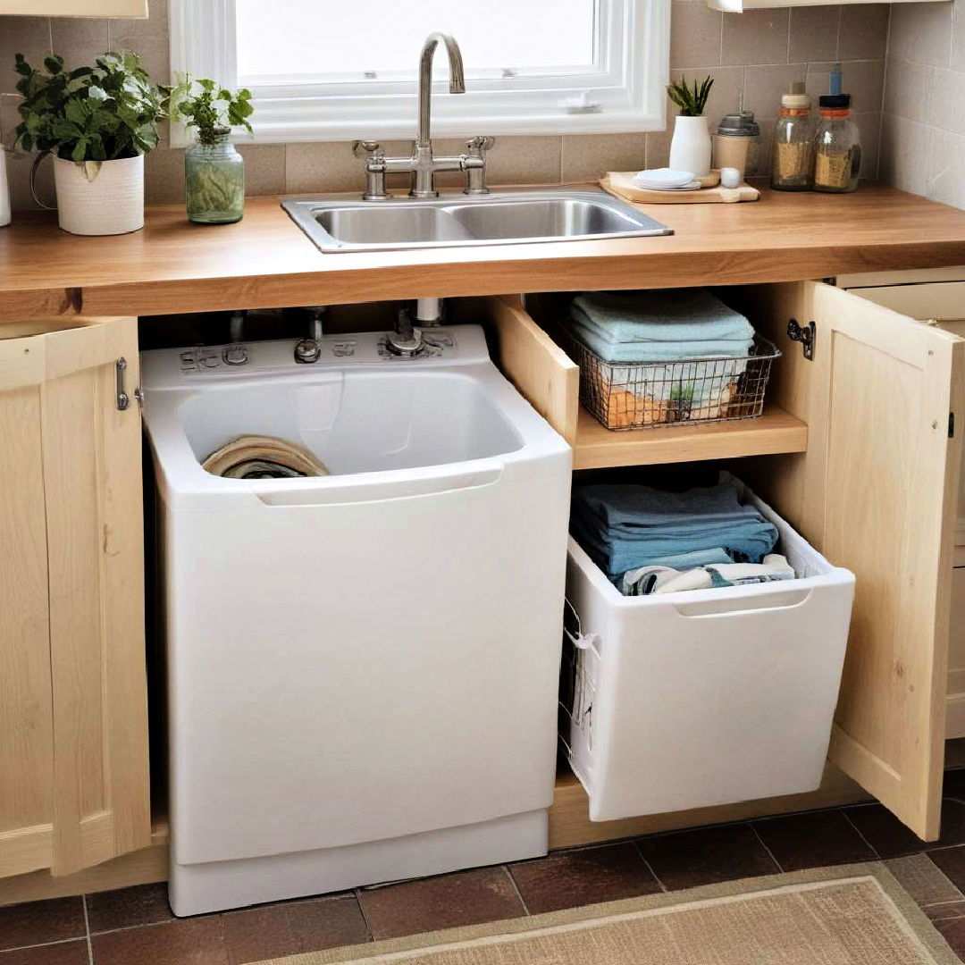 under sink storage