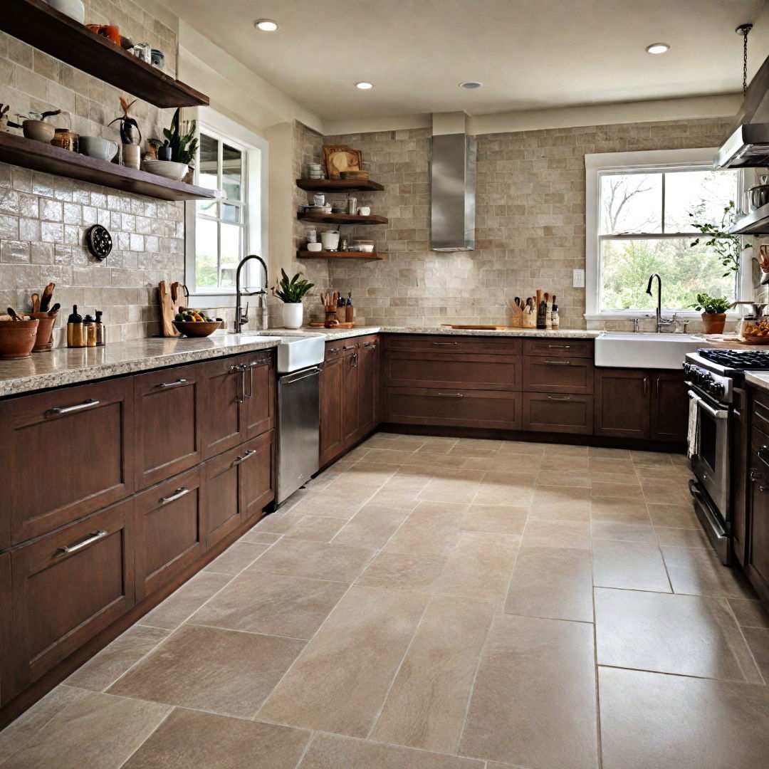 use large scale tiles