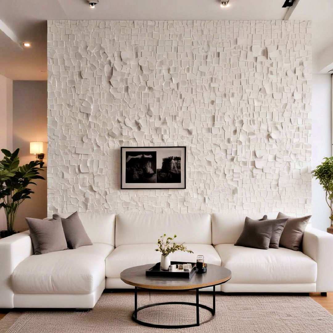 use textured wall panels