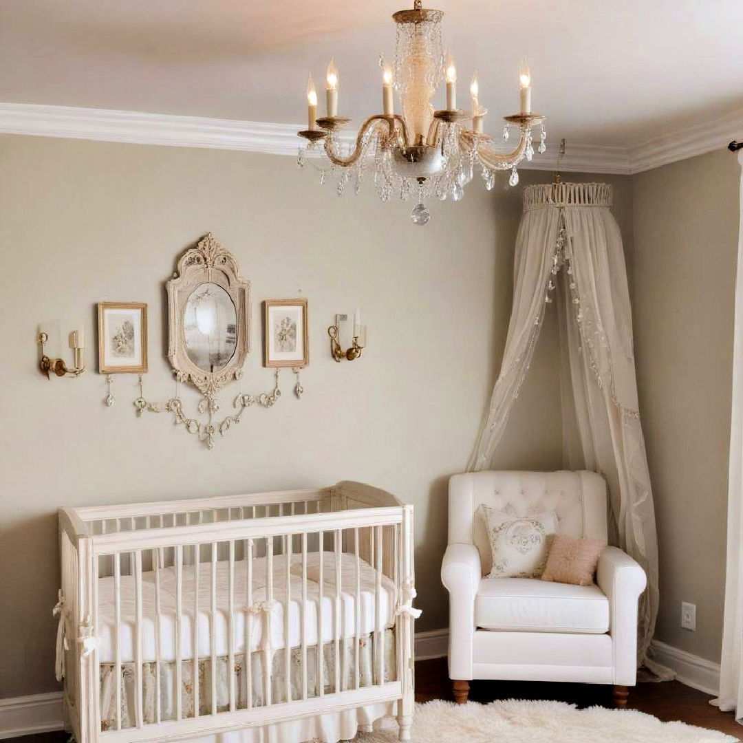 vintage inspired chandelier