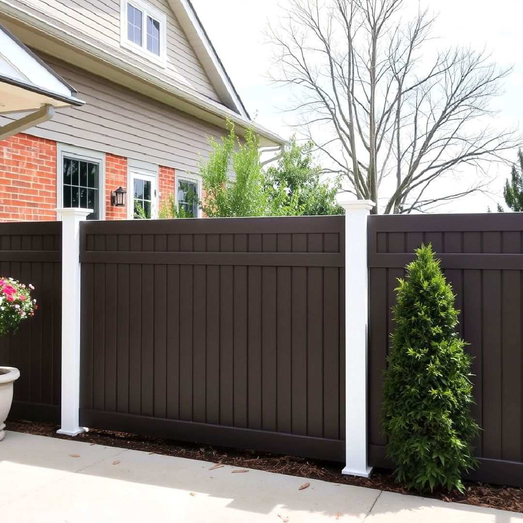 vinyl fencing for low maintenance