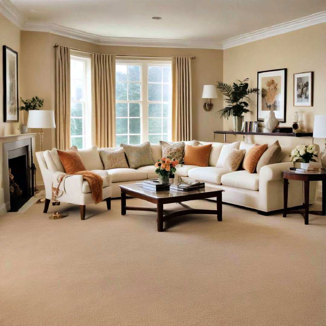 wall to wall carpeting